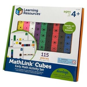 Learning Resources MathLink Cubes Early Math Activity Set